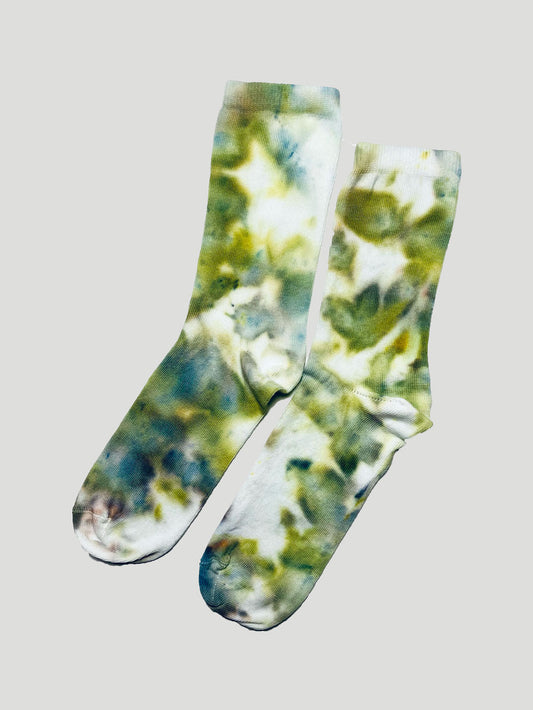 🥝Kiwi-cumber Ice Dyed Socks🥒